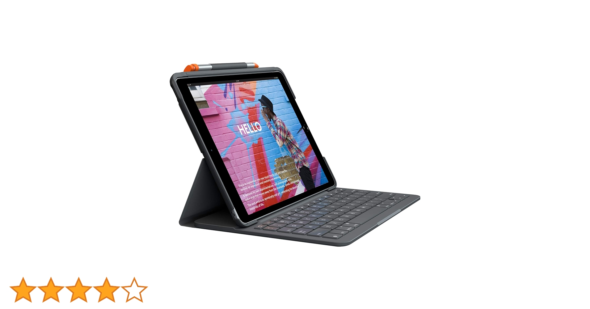 Logicool ロジクール　SLIM FOLIO iK1055BK Amazon.co.jp: Logitech iK1055BK Graphite SLIM FOLIO Thin Bluetooth